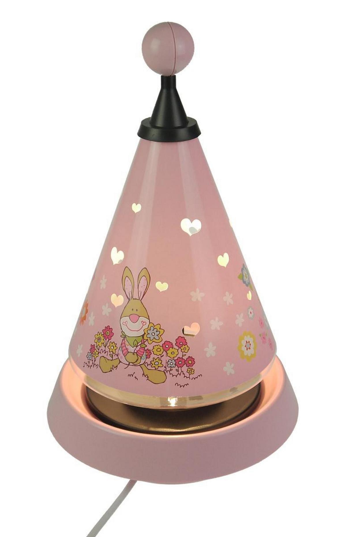 Tischlampe Bungee Bunny Blau/geld Für Kinder - Blau/Gelb, LIFESTYLE, Kunststoff (21/35cm) - Niermann