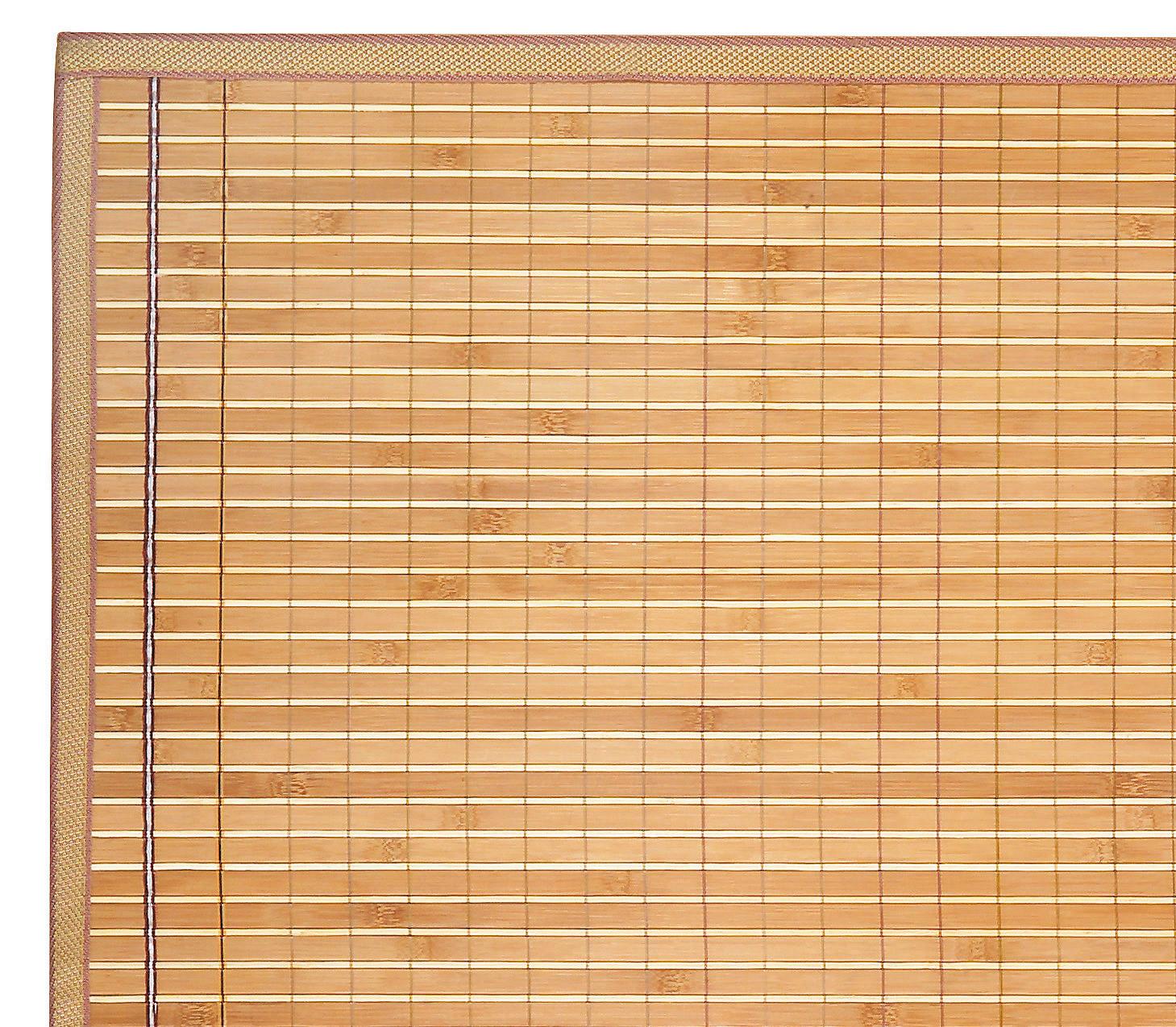 Bambus Webteppich Hellbraun Greta 70x140 cm - Hellbraun, KONVENTIONELL, Naturmaterialien (70/140cm) - James Wood