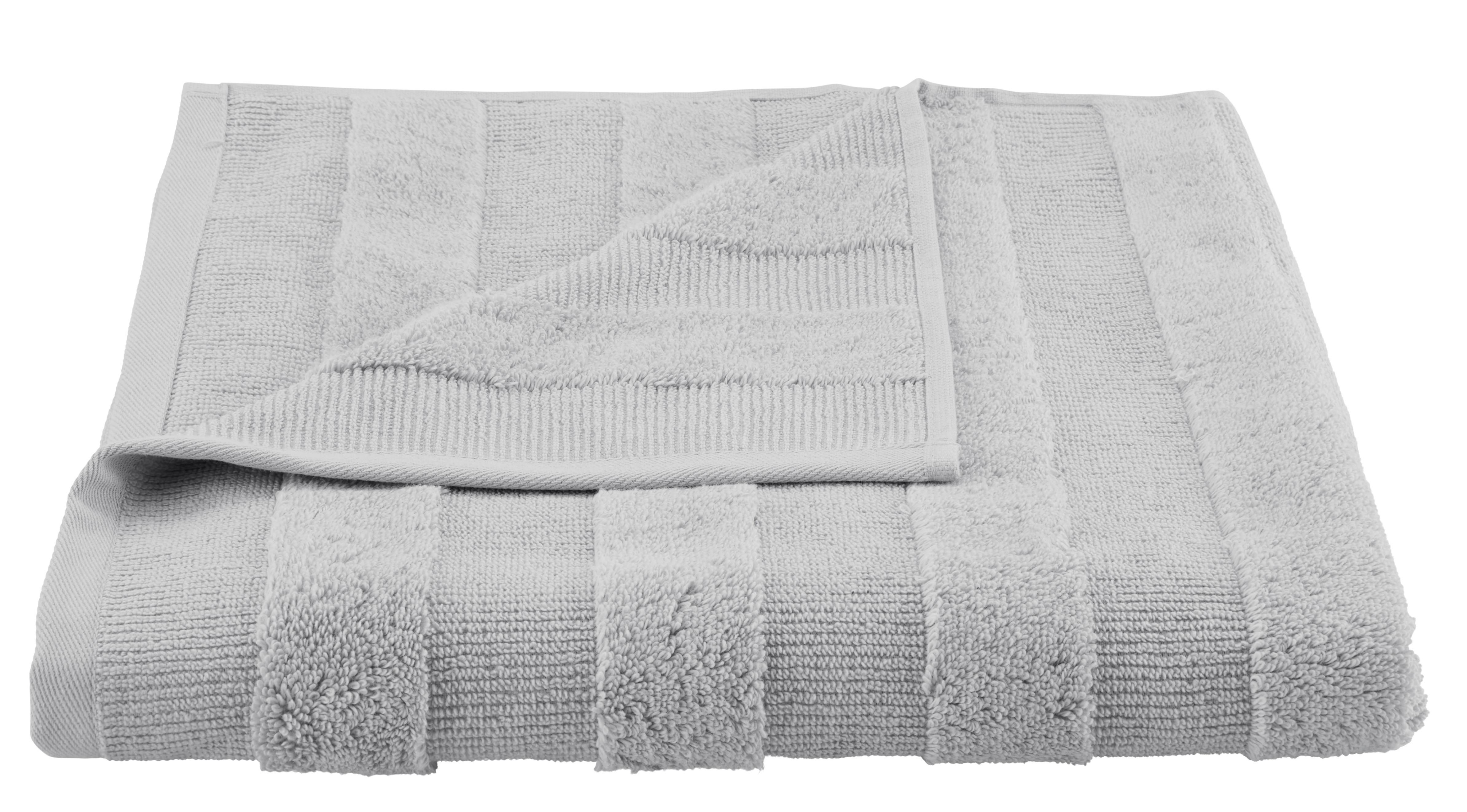OSUŠKA DO SPRCHY Chris, 70/140cm, stříbrná - barvy stříbra, textil (70/140cm) - Premium Living