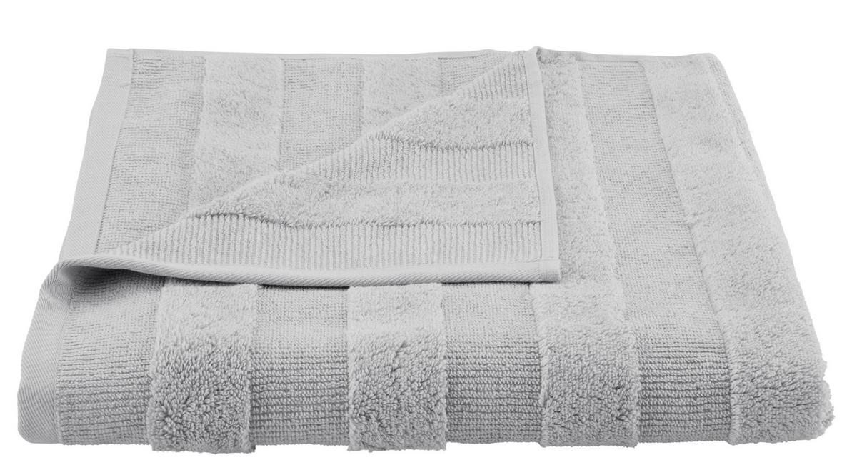 OSUŠKA DO SPRCHY Chris, 70/140cm, stříbrná - barvy stříbra, textil (70/140cm) - Premium Living