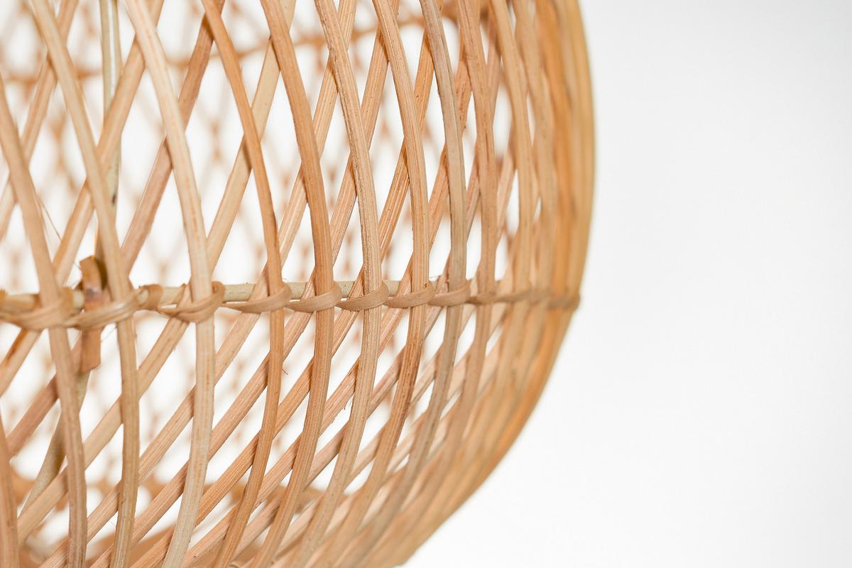 Hängeleuchte Arizona - Naturfarben, Basics, Holz (70/34cm) - Good & Mojo
