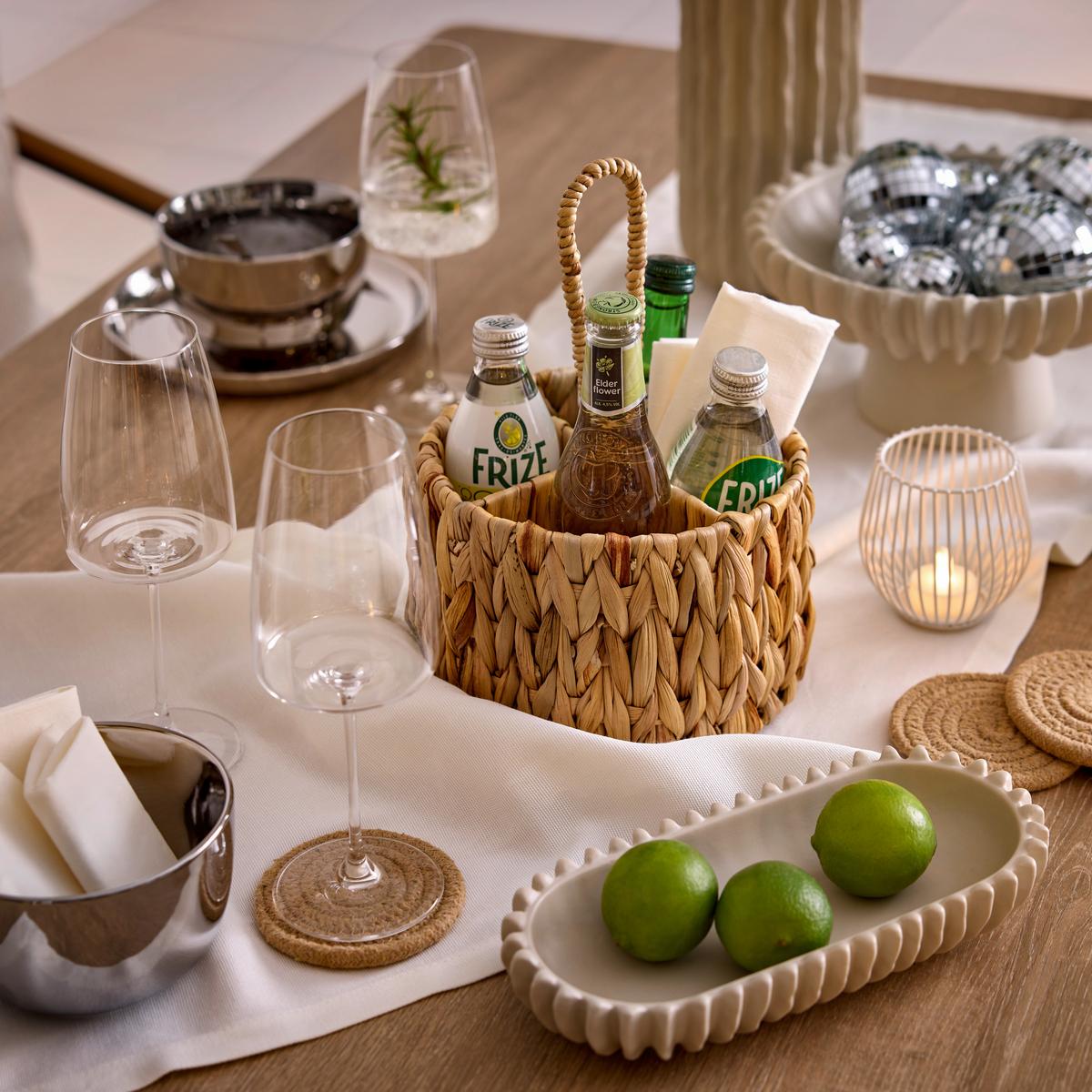 Dezertný tanier SHINY SILVER - strieborná, Modern, keramika (21,5/2,3cm) - Mömax