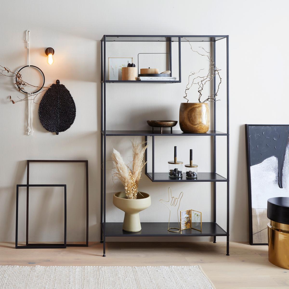 Sada dlhých sviečok Melia, 7 ks/bal. - čierna, Design, parafín (2,2/11cm) - Modern Living