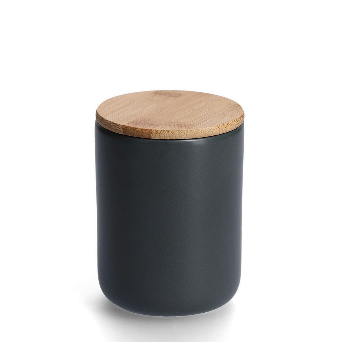 VORRATSDOSENSET 50620 - Schwarz, Basics, Keramik (25,5/25,5/15cm) - Zeller Present