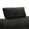 Opěrka hlavy LILLE, antracitový velur - antracitová, Moderní, textil (58/23/10cm) - Mömax