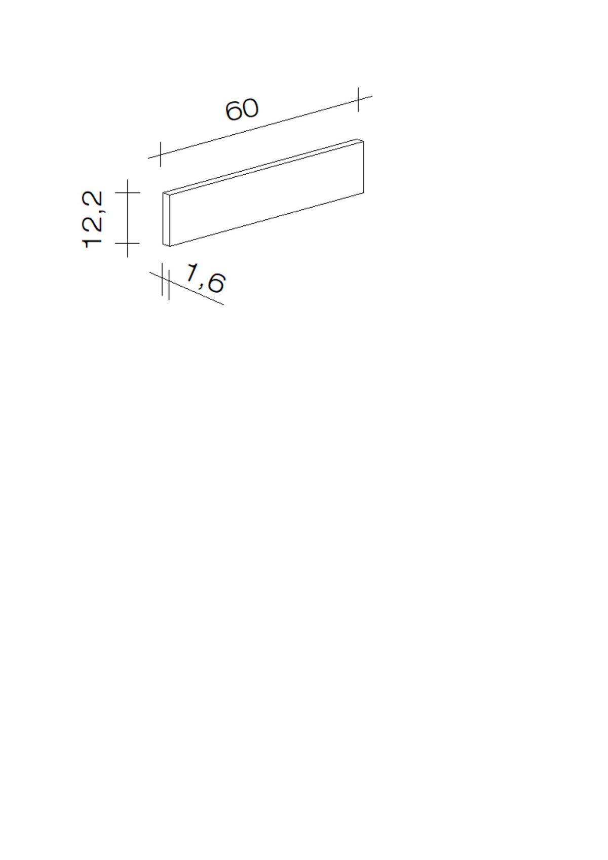 PODSTAVEC MILANO - barvy dubu, Moderní, kompozitní dřevo (60cm)