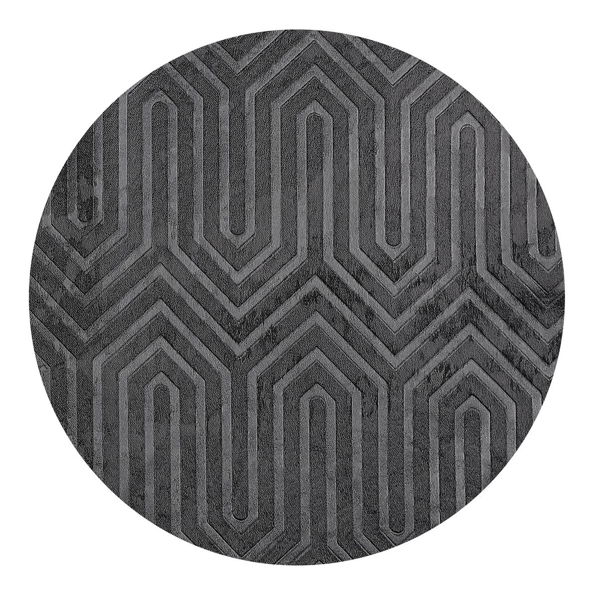 Készfüggöny Bianca - antracit, Romantik / Landhaus, textil (140/175cm) - James Wood