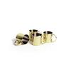 Becherset Ew-mm-4807g - Goldfarben, Basics, Metall (13.7/8.9/9cm) - Echtwerk
