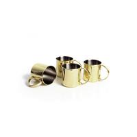 Becherset Ew-mm-4807g - Goldfarben, Basics, Metall (13.7/8.9/9cm) - Echtwerk
