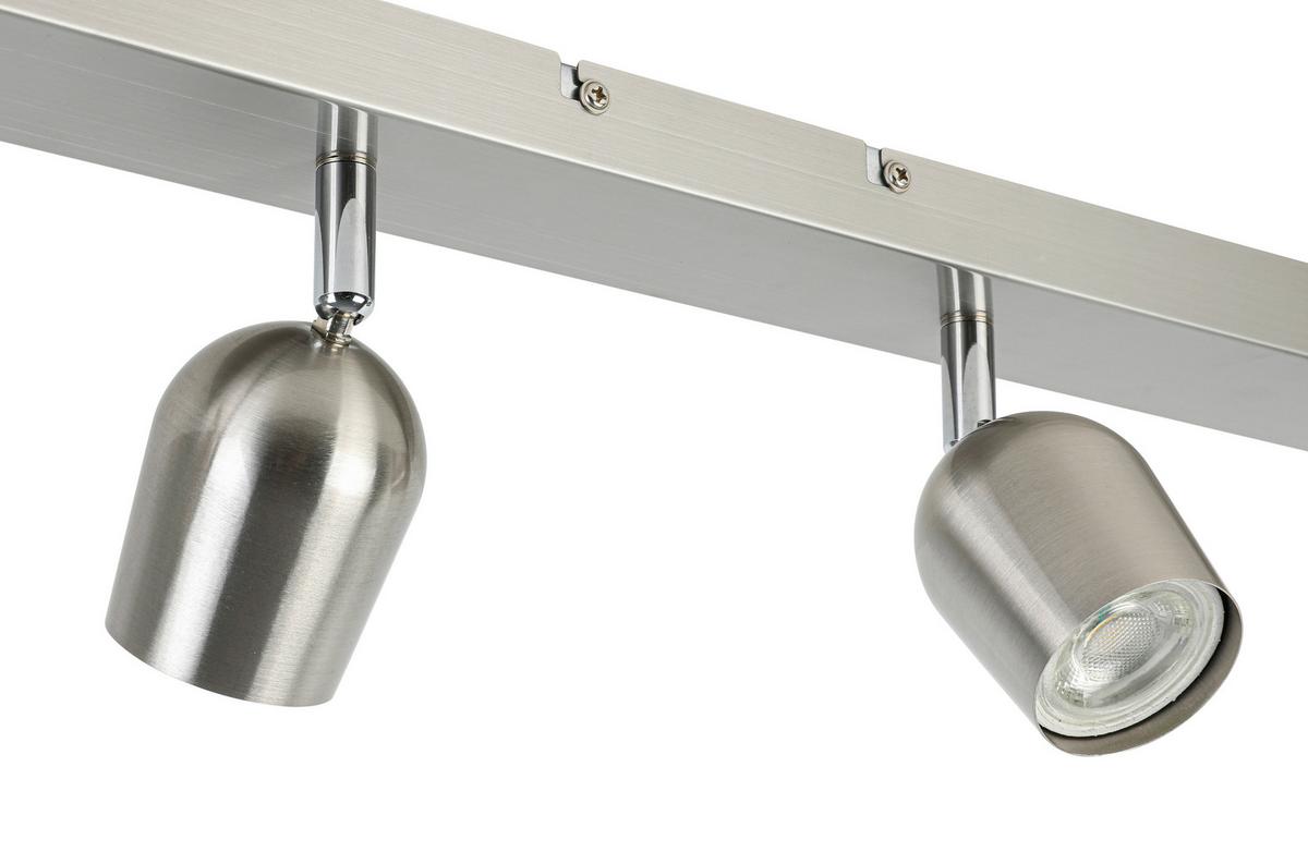 BODOVÉ SVÍTIDLO ERNESTINE - barvy chromu/barvy niklu, Romantický / Rustikální, kov/plast (56/7,5/14cm) - Mömax