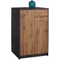 Komód 4-You 74/112 Cm - tölgyfa, Modern, faalapú anyag (74/111,4/34,6cm)