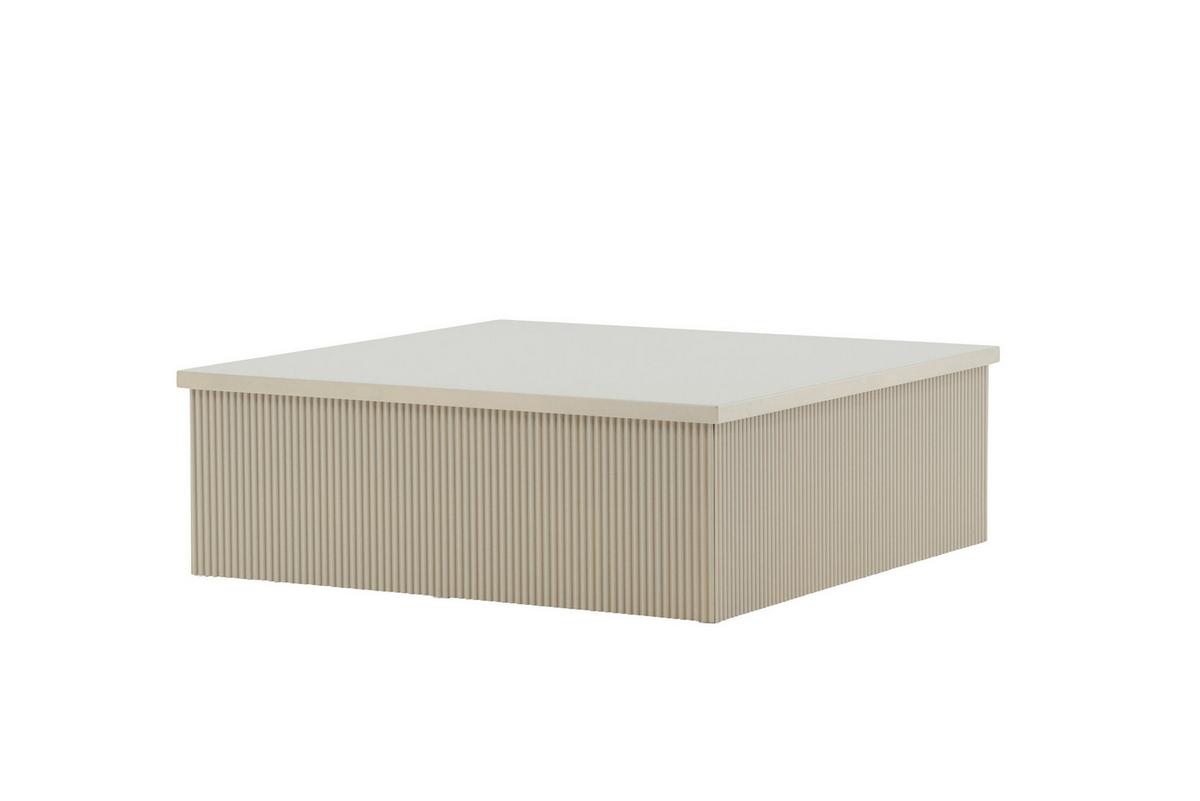 Lenox Lenox Beige B: 90cm - Beige, MODERN, Holz (90/90/30cm) - Livetastic
