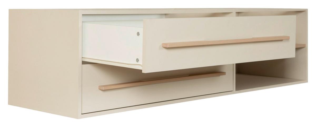 Bett Flexi Grow Captain Kashmir, Lf 90x200 Cm - Kaschmir, KONVENTIONELL, Holz/Holzwerkstoff (90/200cm) - Roba