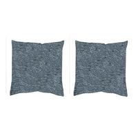 Kissenhüllen-set Fjella - Blau, Basics, Textil (50/50cm)