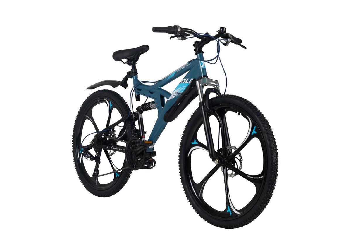 WYLD Mountainbike Fully Bliss blau 26'' - Blau, LIFESTYLE, Metall (25/140/60cm)