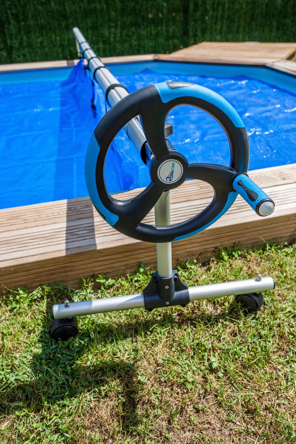 Schutzplane Planenaufroller - Alufarben, KONVENTIONELL, Metall (5,5cm) - Gre