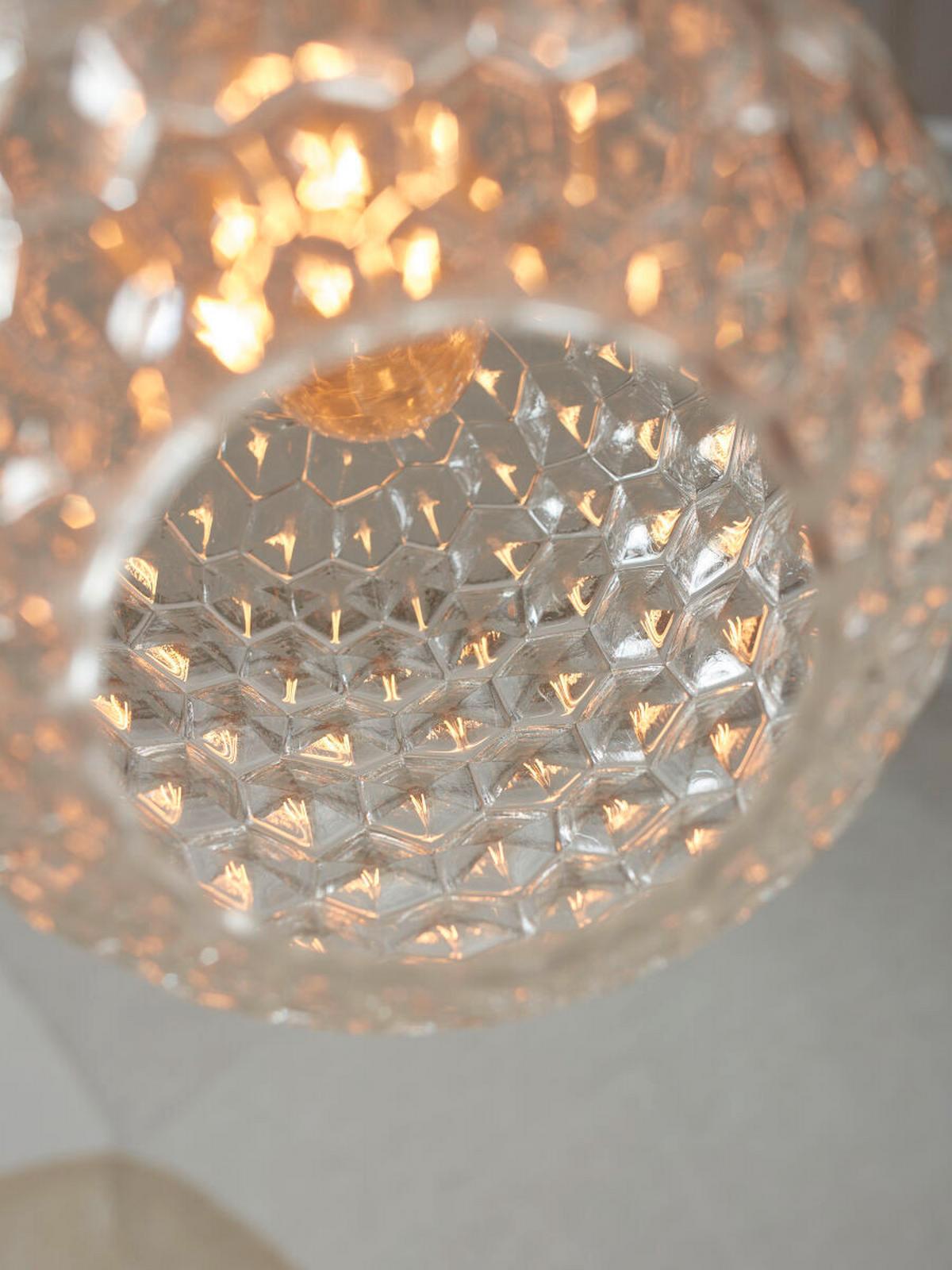 Hängeleuchte Venice - Transparent, Trend, Glas (18/27cm) - It's about Romi