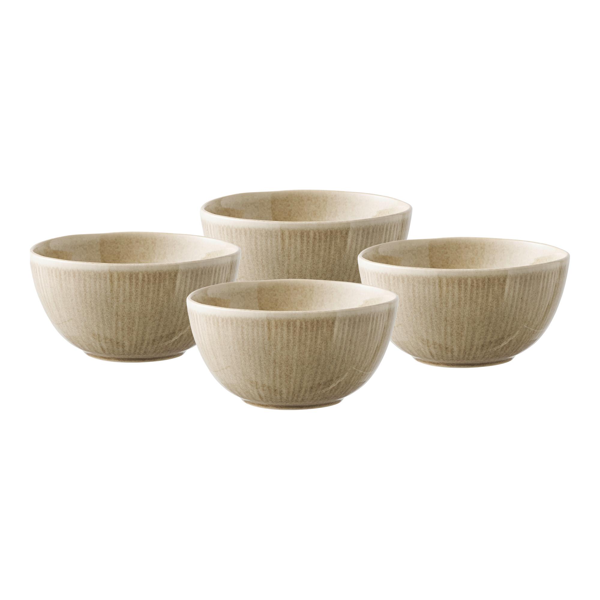 Schüsselset Beige Viola Bowl - Beige, Basics, Keramik