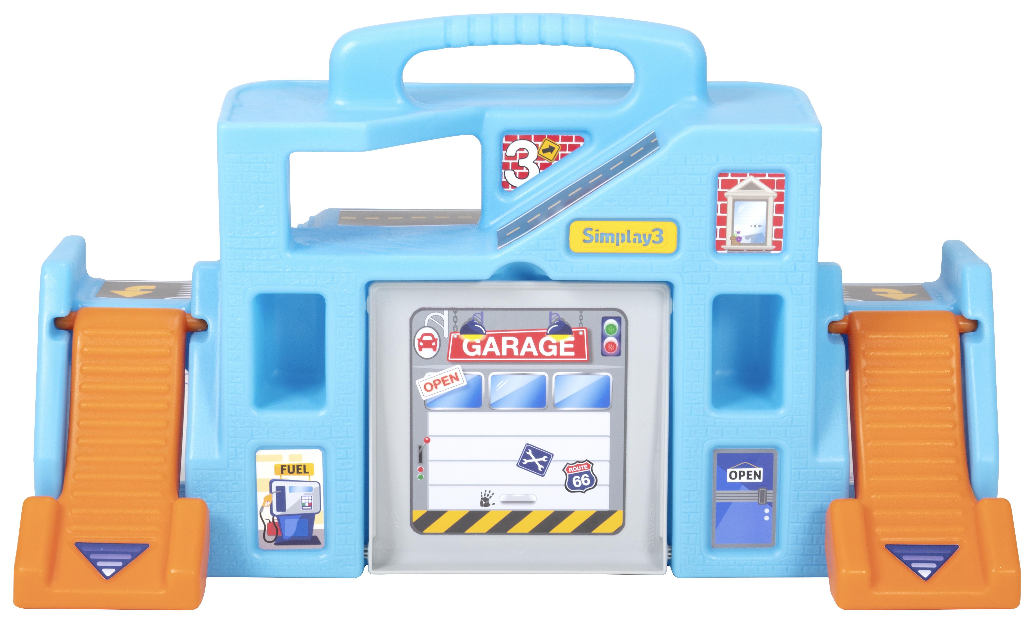 Tragbare Autogarage Simplay 3 - Multicolor, Basics, Kunststoff (64,5/23,8/38,1cm)