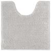 WC PREDLOŽKA Nelly, 50/50cm, strieborná - strieborná, textil (50/50cm) - Modern Living