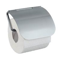 Toilettenpapierhalter Static Loc Osmio 24874100 - Chromfarben, MODERN, Metall (13/13,5/3cm) - Wenko