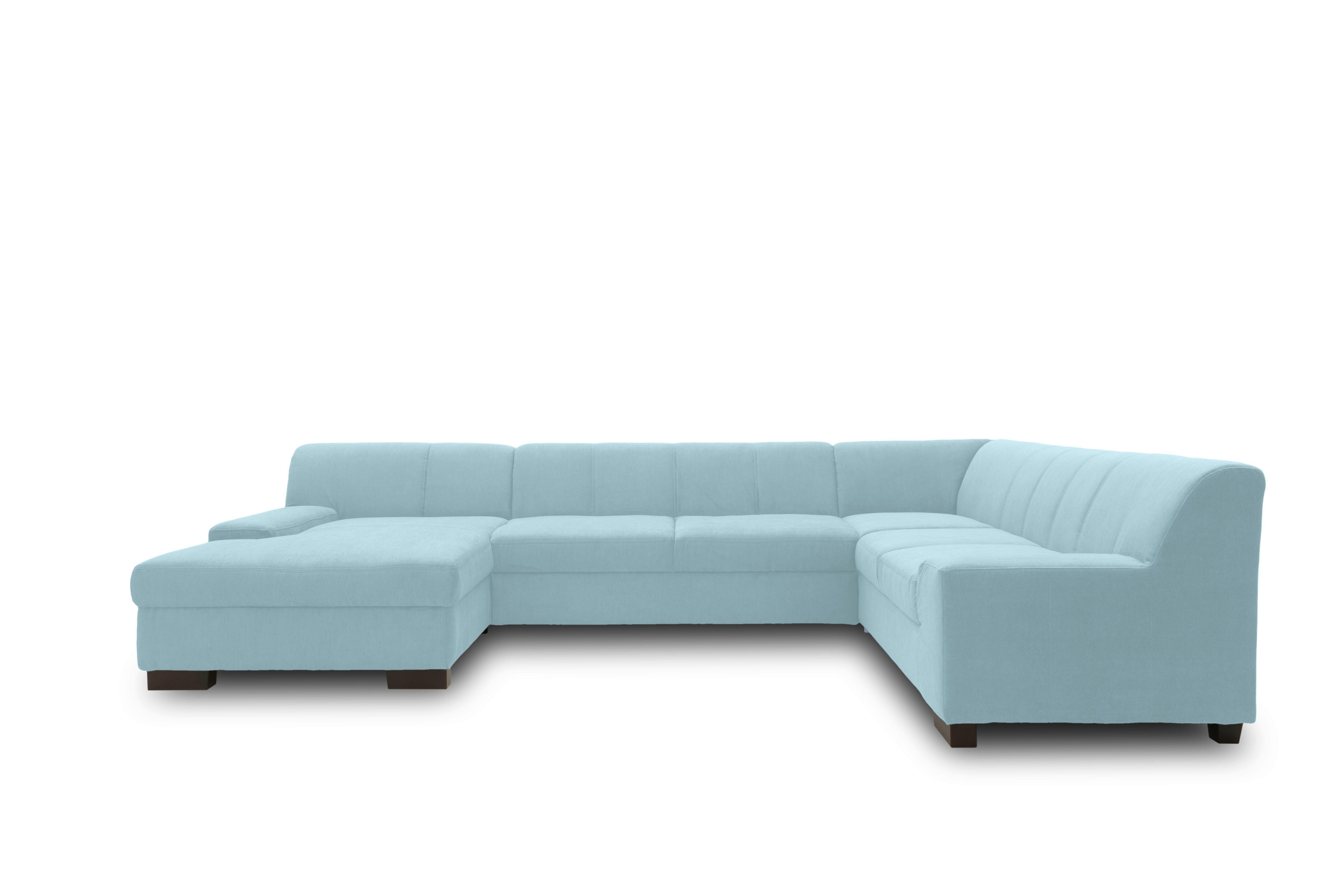 Wohnlandschaft Norma Mit Schlaffunktion Pastellblau