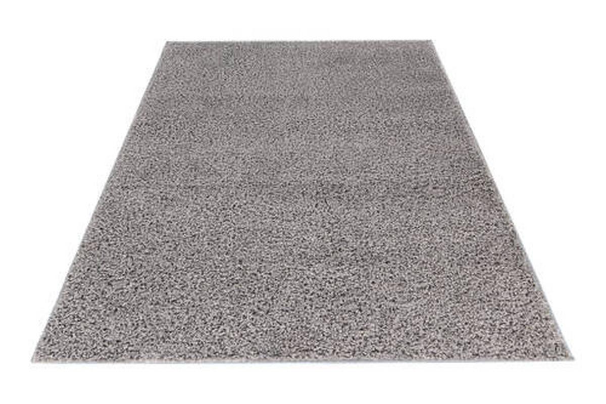 Hochflorteppich My Twist 215 - Silberfarben, Basics, Textil (80/150cm) - Obsession