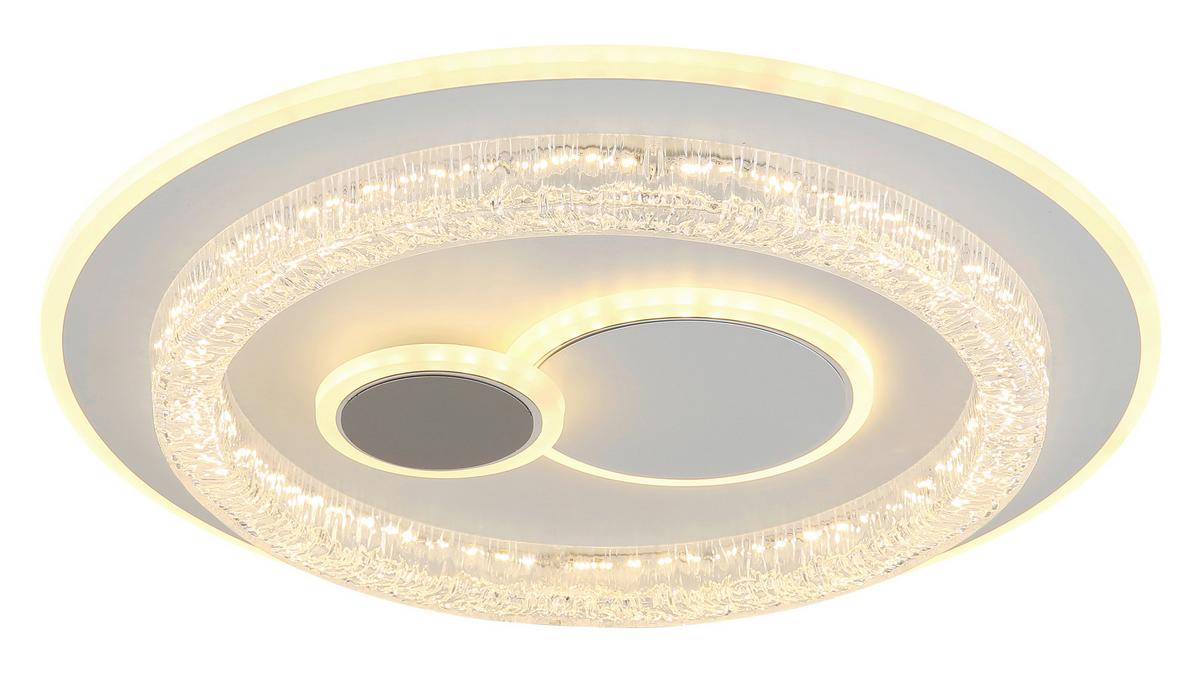 Led Mennyezeti Lámpa 41005  Kriswall - opál/fehér, Basics, műanyag/fém (49,5/6cm) - Globo