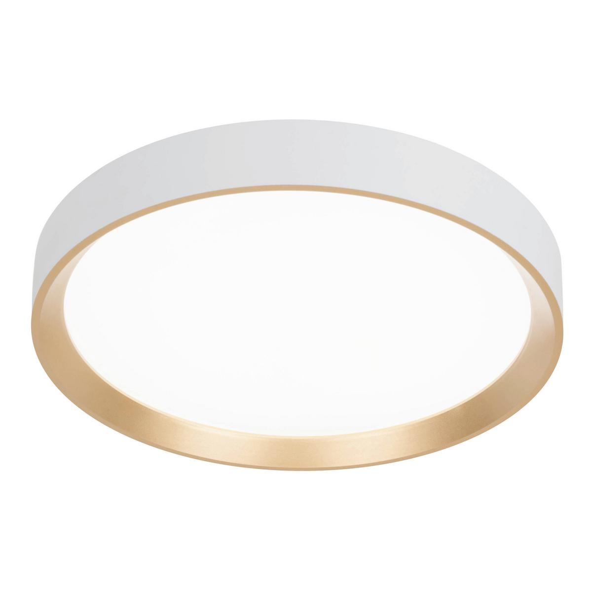 Led-deckenleuchte 3-Fach-Dimmbar - Schwarz, Design, Kunststoff/Metall (38,3/7,5cm) - Näve