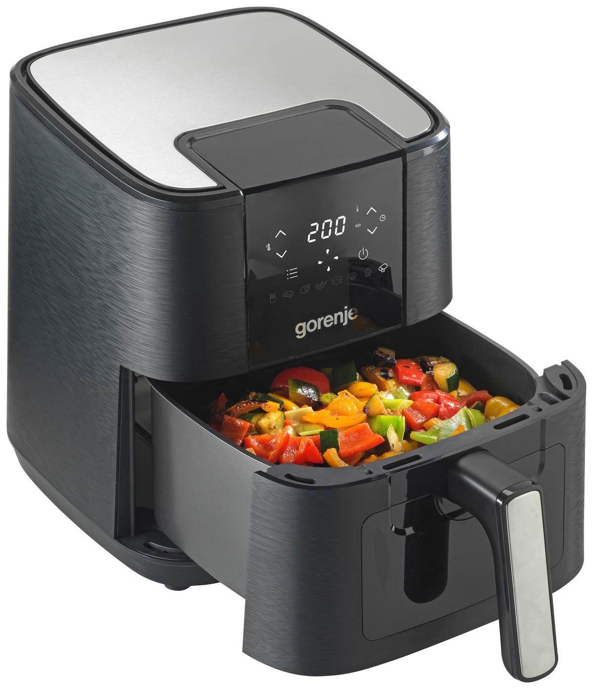 Heißluftfritteuse Af1350dwb - Schwarz, Basics, Kunststoff (28/35,3/32,1cm) - Gorenje