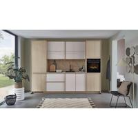 Küchenblock Sofia/Singapur - Sandfarben/Eichefarben, LIFESTYLE, Holzwerkstoff (296,4cm) - Vertico