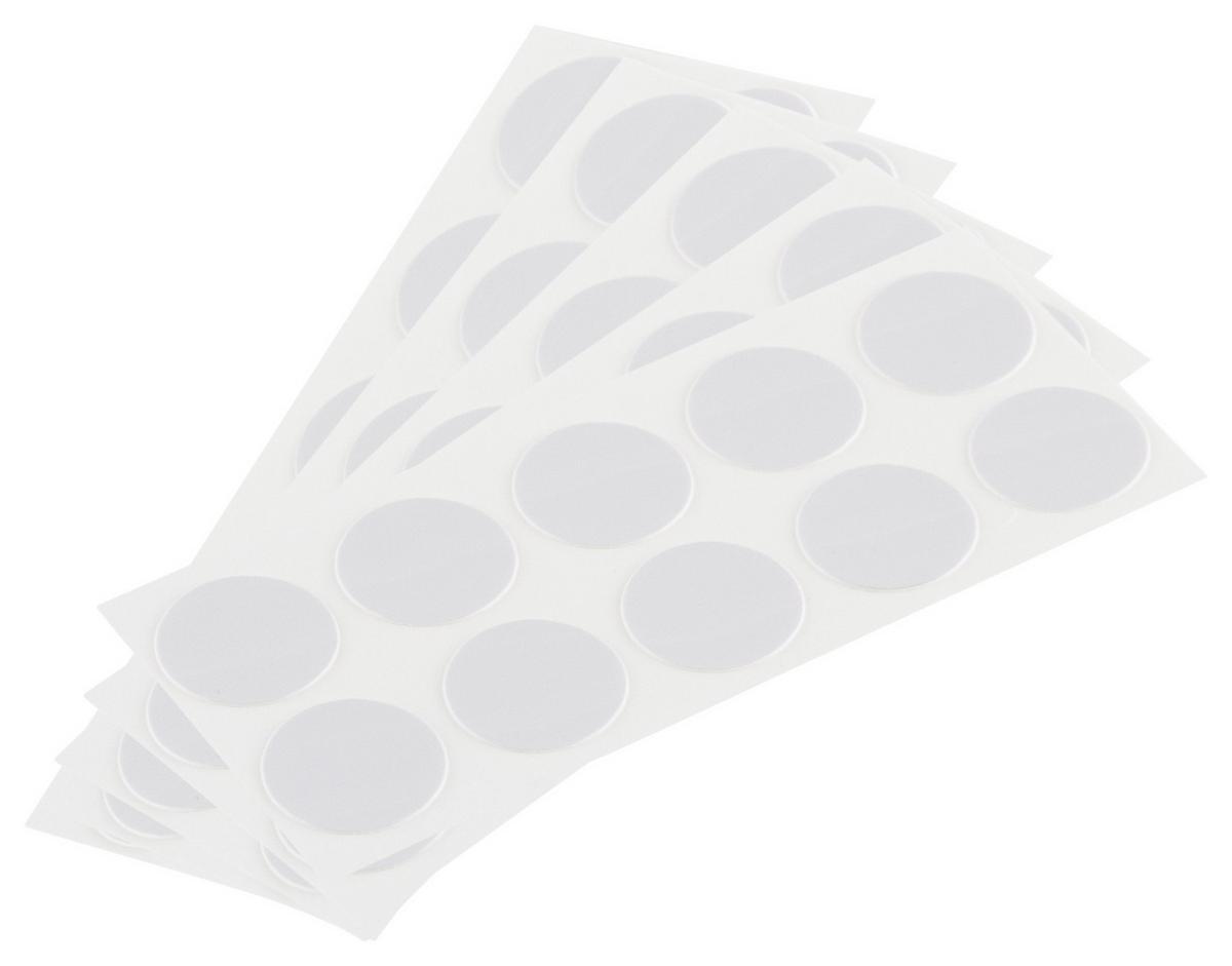 Abdeckpad Klebend 13 Mm 100 Stk. - Weiß, Kunststoff (8,5/14,5/1cm)