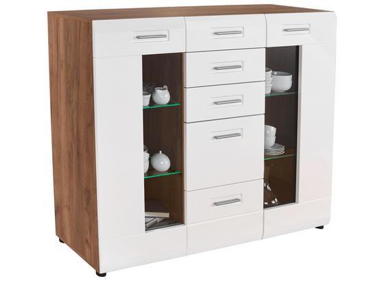 Komoda Highboard Avensis 22 B - farby dubu/biela, Moderný, kompozitné drevo (150/114,6/43,1cm) - Luca Bessoni Komoda Highboard Avensis 22 B - farby dubu/biela, Moderný, kompozitné drevo (150/114,6/43,1cm) - Luca Bessoni