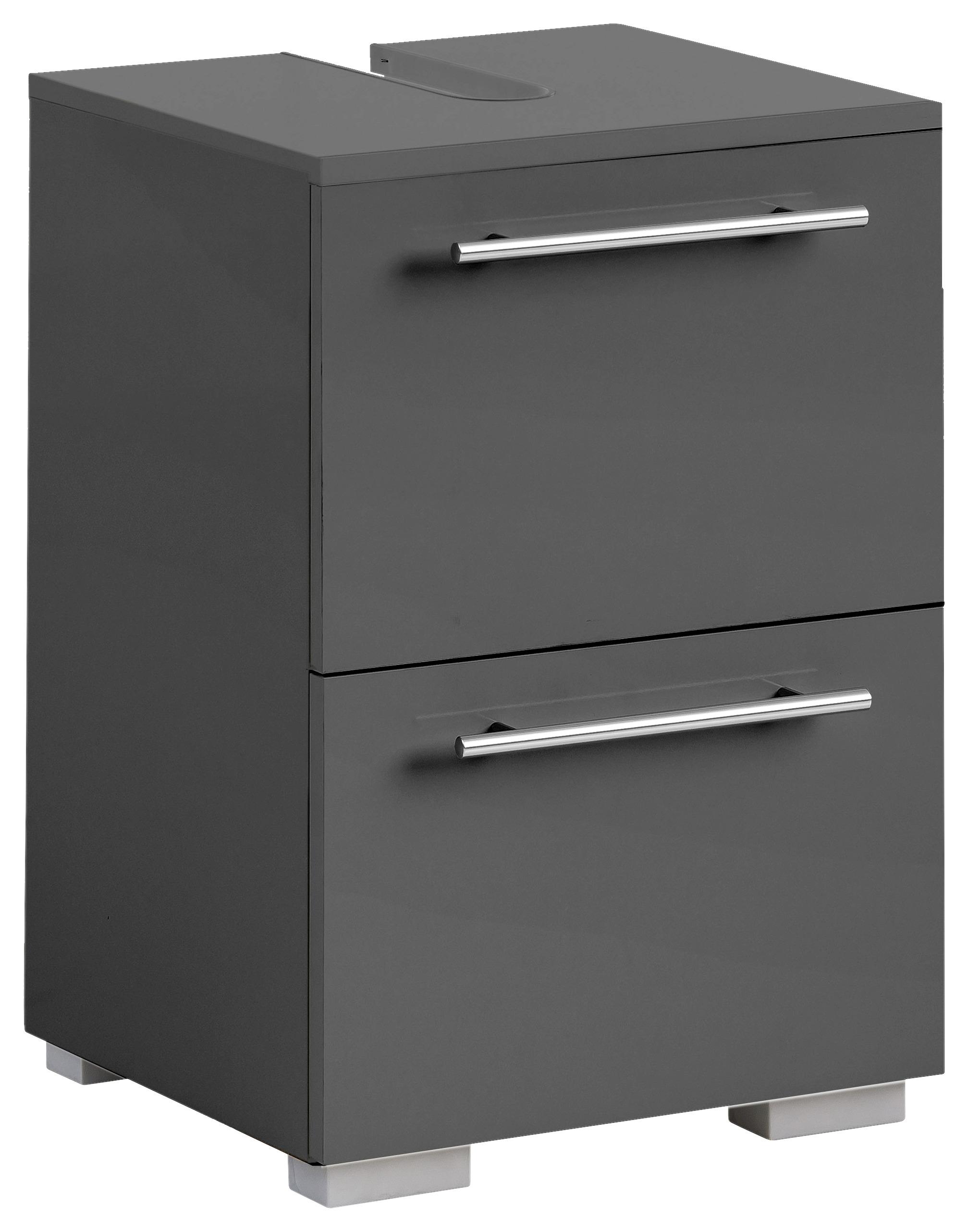 Waschbeckenunterschrank Carlos Anthrazit