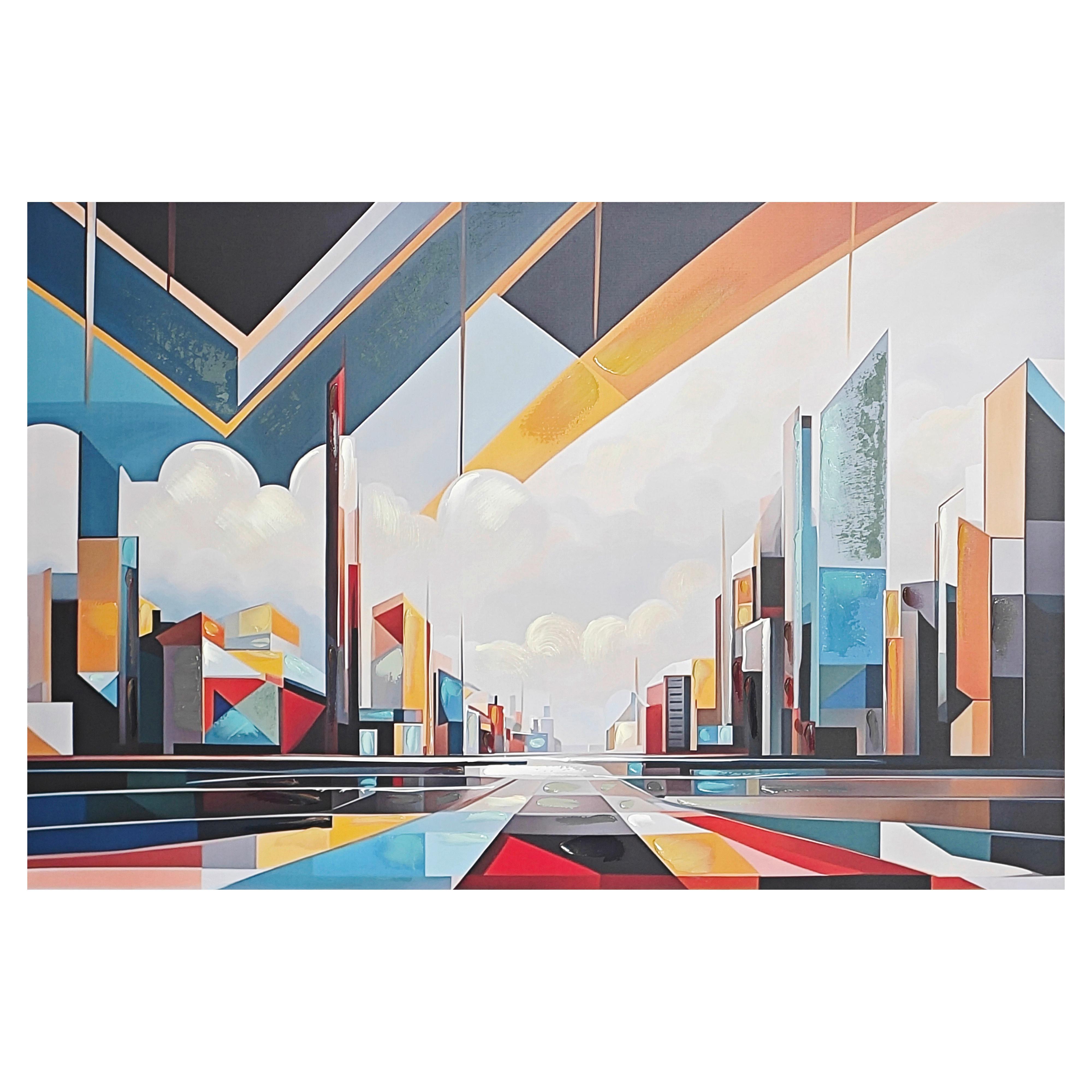 Malba na plátně 120/80 cm - vícebarevná, Moderní, dřevo/textil (120/80/3cm) - Mömax