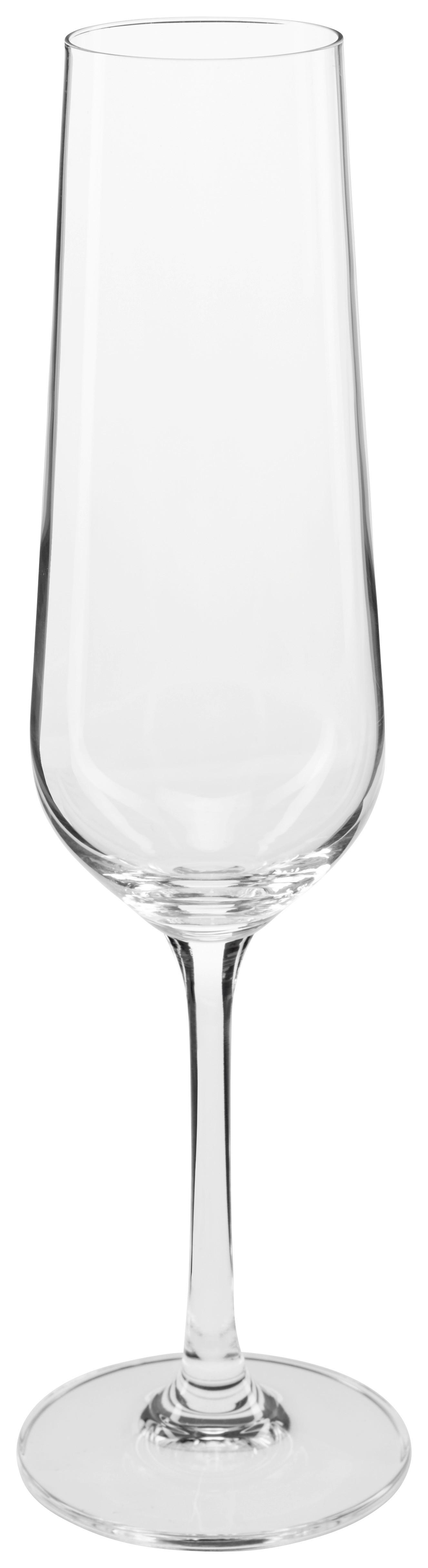 Sektglas Kristallglas Number 1 ca. 220 ml - Klar, Basics, Glas (220ml) - Bohemia