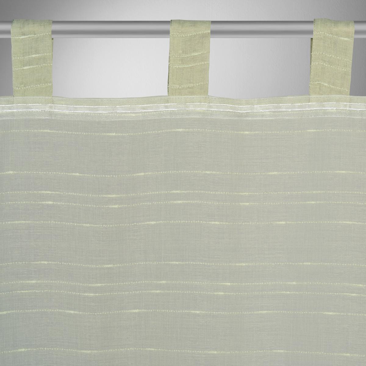 ZÁVĚS S POUTKY IDA - zelená, Konvenční, textil (135/245cm) - Based