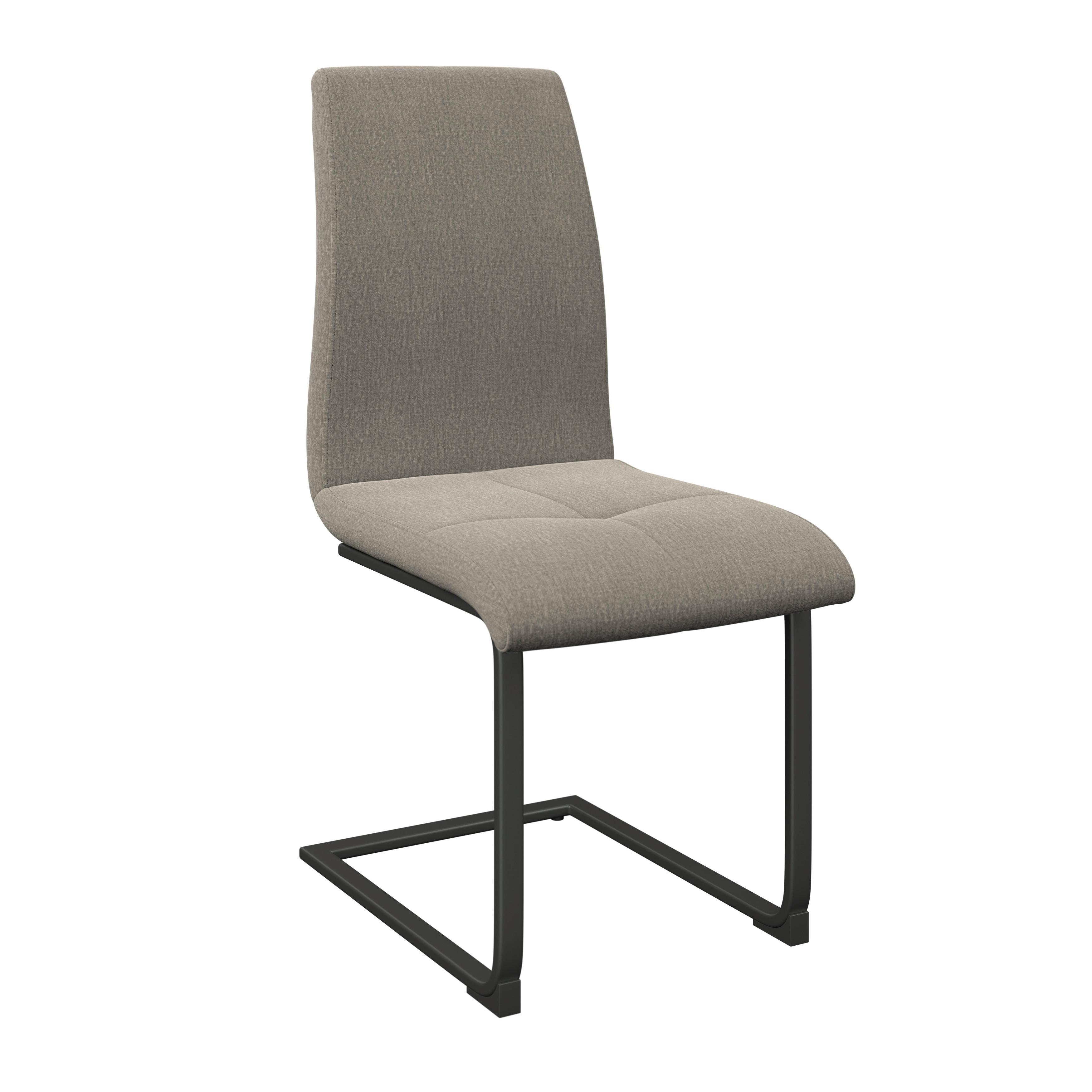 Schwingstuhl Tristan Webstoff beige, B: 41cm