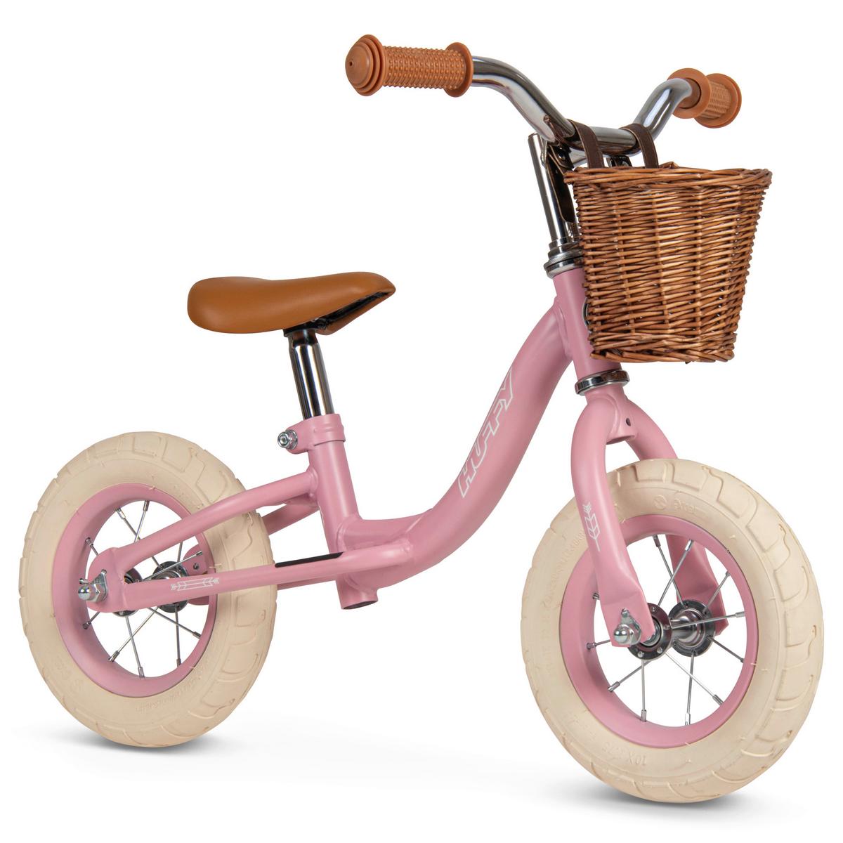 Kinderfahrrad Vintage Pink, 10 Zoll - Pink, Basics, Metall (46.5/54/75cm)