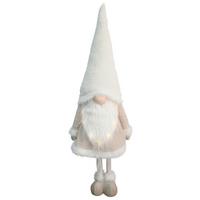 Skřítek LED/teplá bílá - šedá/světle šedá, Konvenční, kov/textil (40/125/30cm) - Mömax