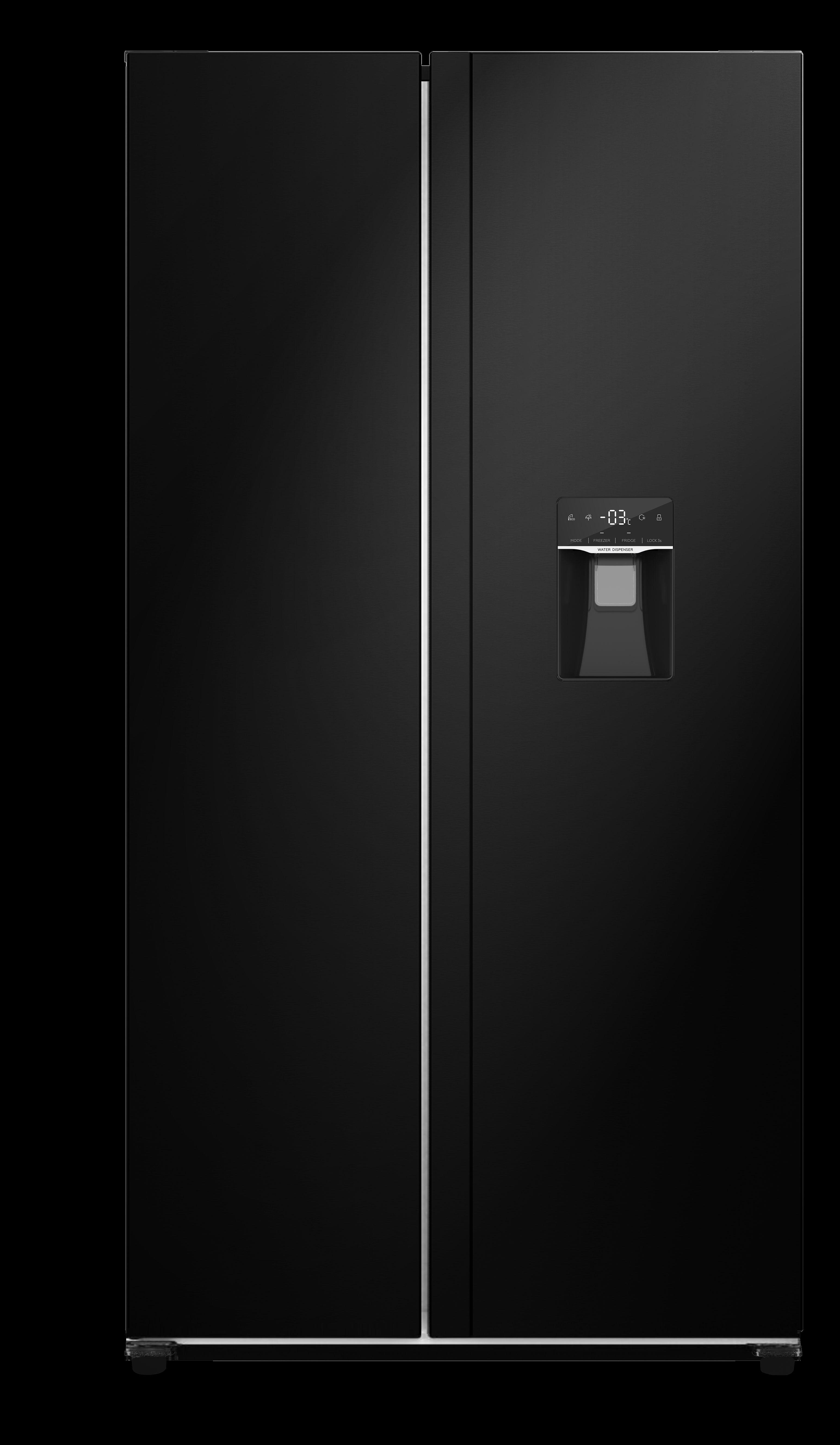 Side-By-Side Nabo Sbs 1600 - Schwarz, Basics (91/177/59cm) - Nabo