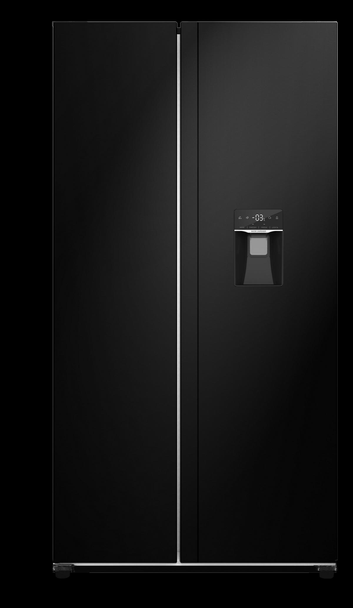 Side-By-Side Nabo Sbs 1600 - Schwarz, Basics (91/177/59cm) - Nabo