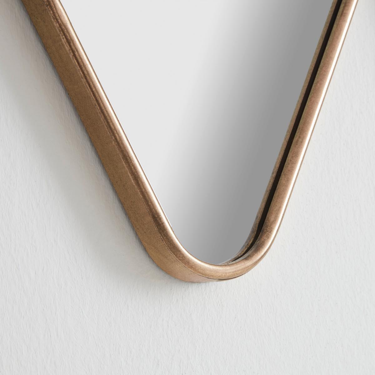 Nástenné zrkadlo zlatá - zlatá, Romantik / Landhaus, kov/plast (125/84/4,5cm) - Premium Living