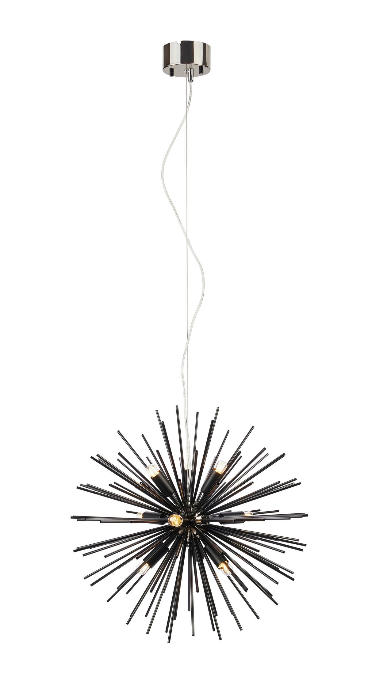 Hängeleuchte Soleil - Schwarz, Basics, Metall (57/190cm) - Markslöjd