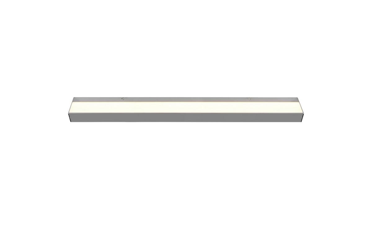 Led Bad-Wandleuchte Rocco Ip44 Warmweiß/Tageslichtweiß - Chromfarben/Weiß, Basics, Kunststoff/Metall (3,6/90/8cm) - Trio Leuchten