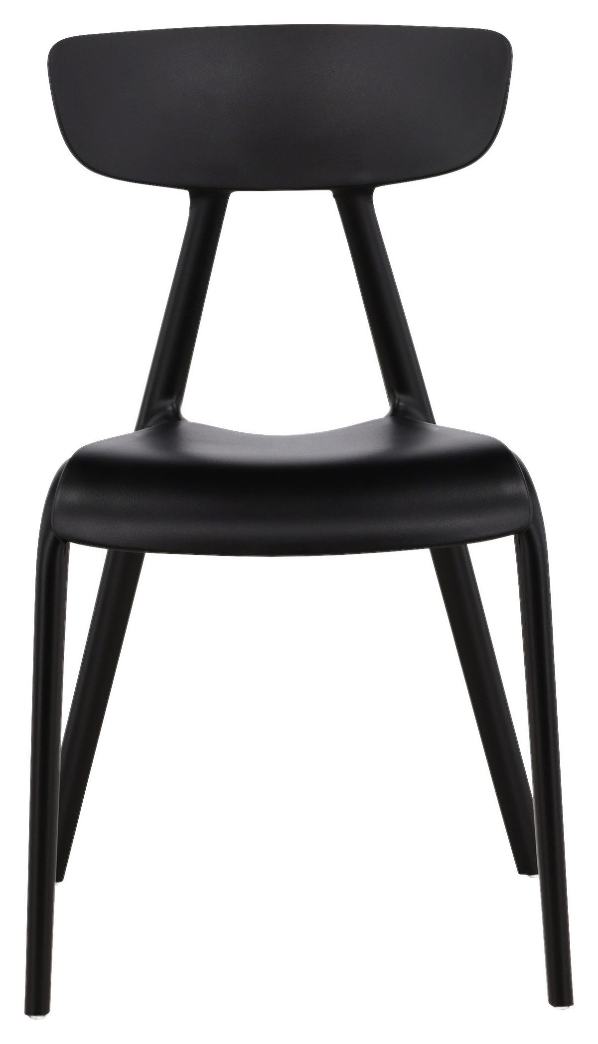 Stuhl-Set Ursholmen - Schwarz, Design, Kunststoff (49/79.5/54cm) - Livetastic