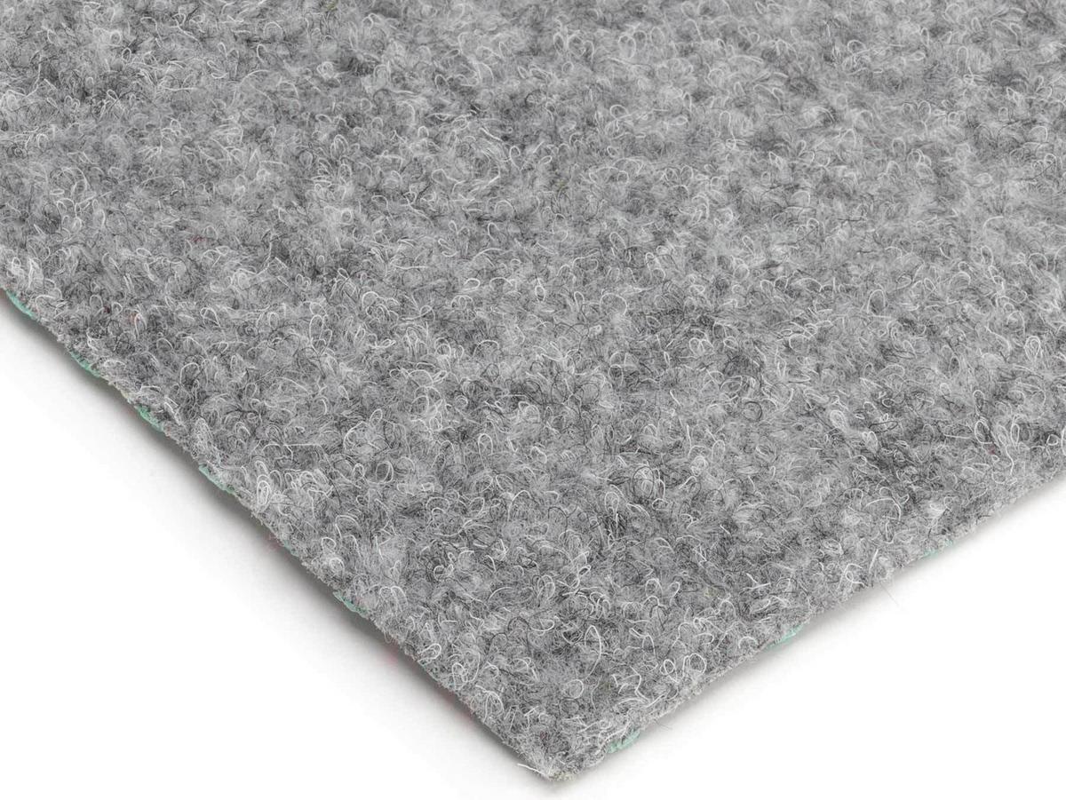 Rasenteppich Georgia Grau - Grau, Basics, Textil (133/100cm)