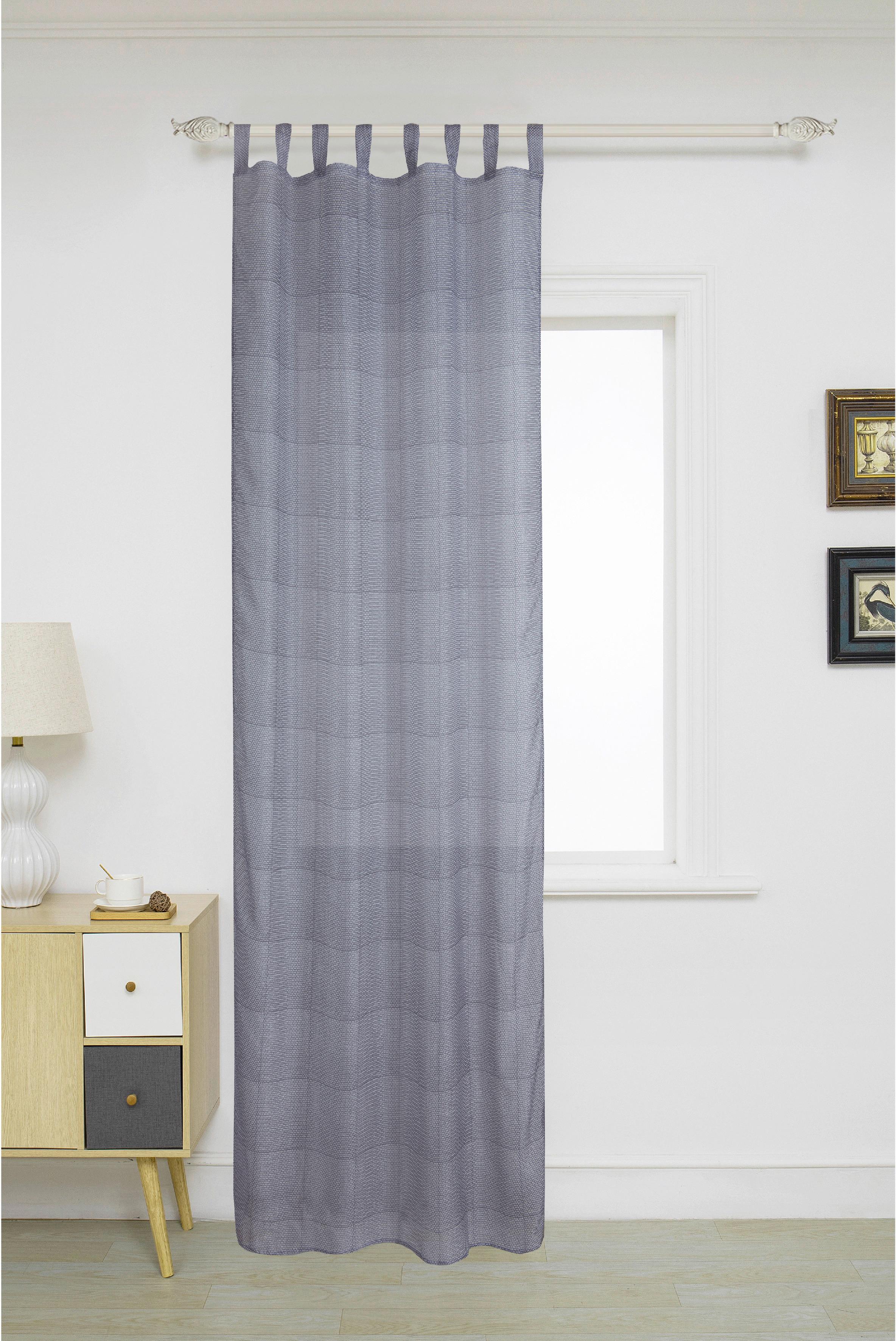 Kombinált Függöny Rina - szürke, Modern, textil (140/255cm) - Luca Bessoni