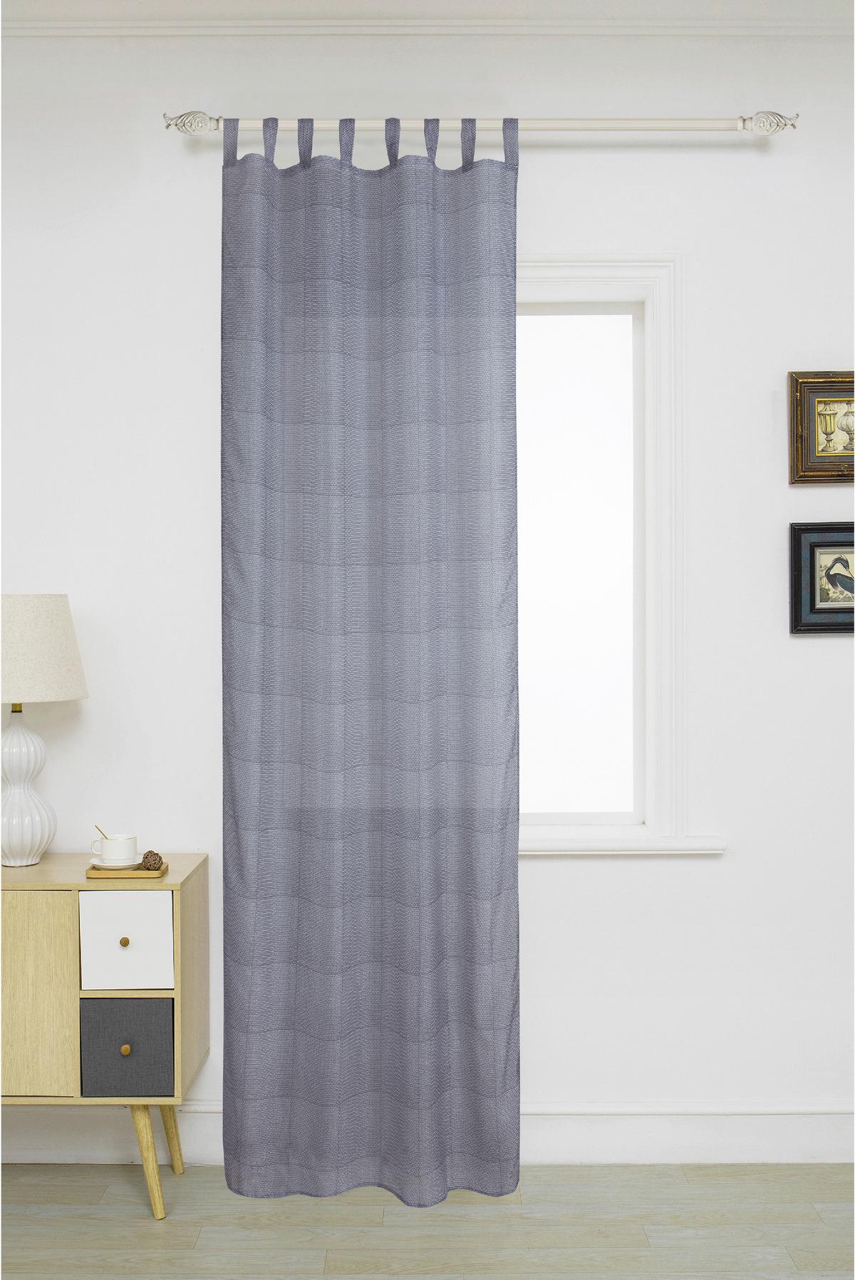 Kombinált Függöny Rina - szürke, Modern, textil (140/255cm) - Luca Bessoni