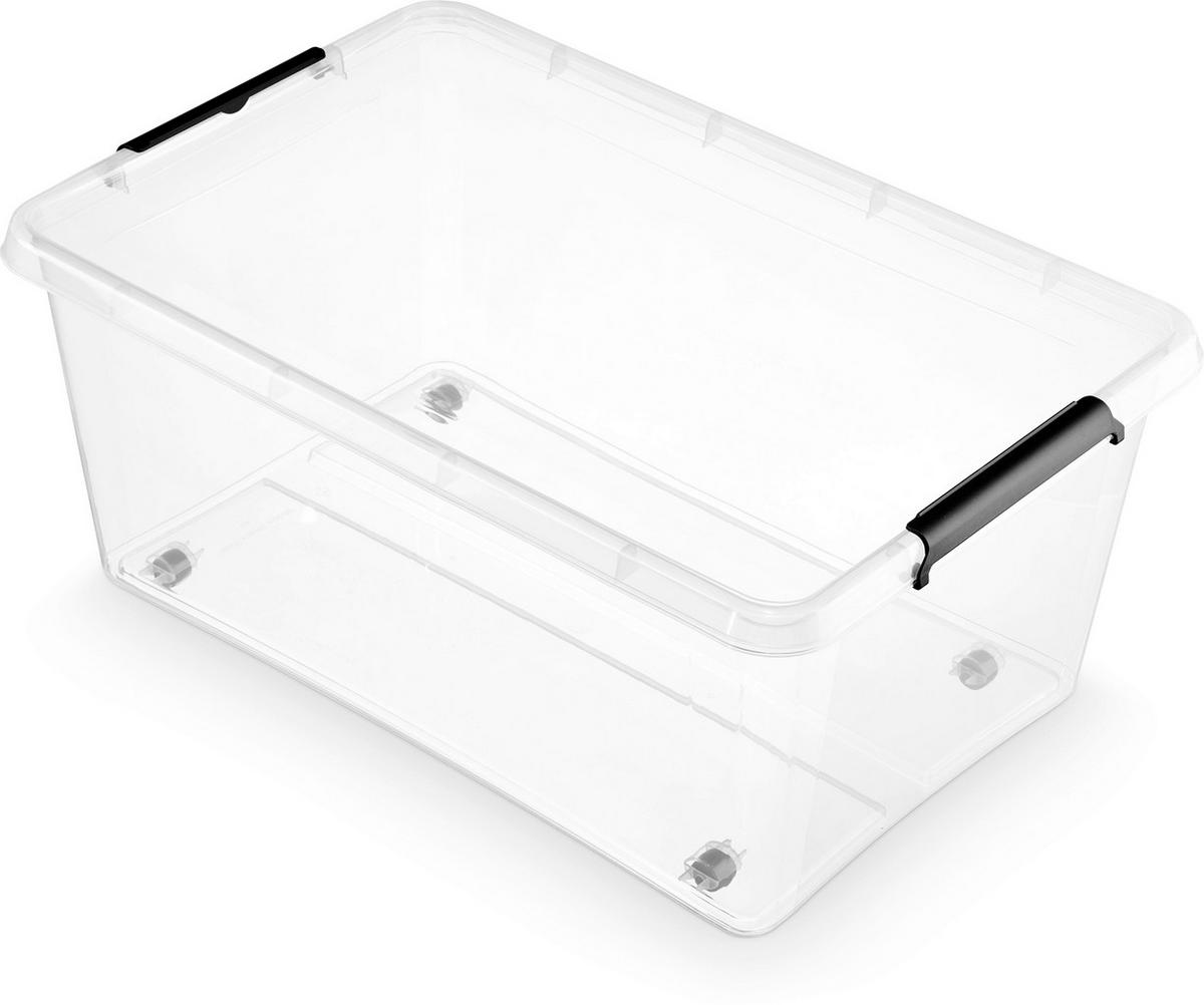 Box JIRI - CA. 40L - průhledné, Konvenční, plast (58/39/26cm) - Based